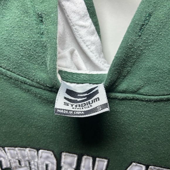 Stadium Athletics Green Michigan State Sweater - Picture 2 of 6